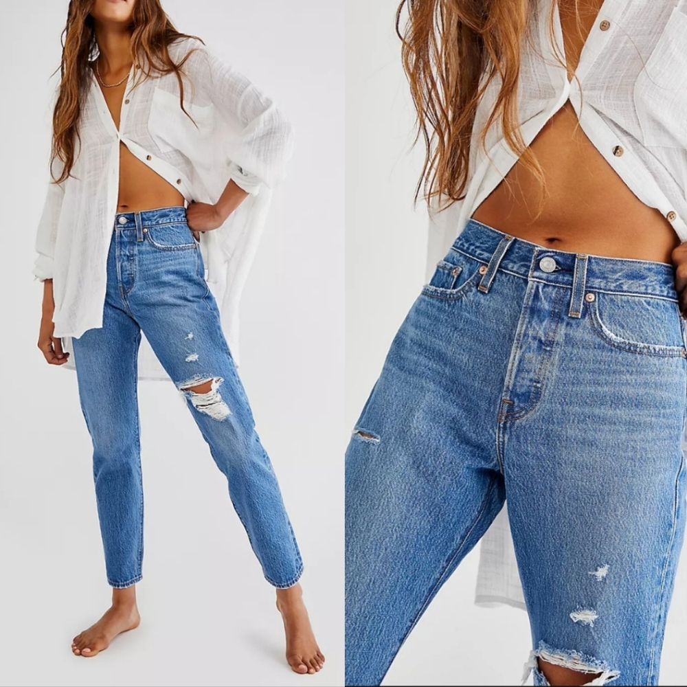 NEW Levi's PremiumWedgie Icon Ankle Jeans
